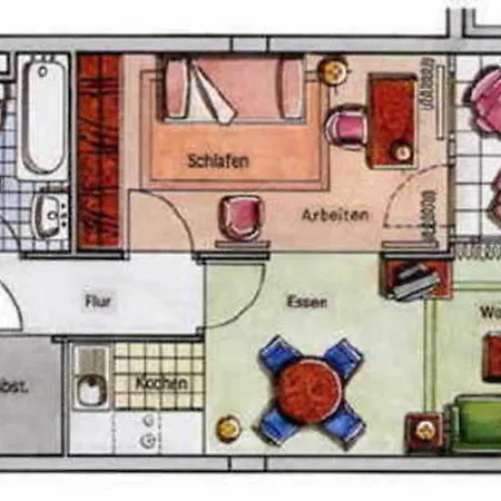2 Raum Morgensonne Mit Balkon شقة Sellin (Rugen)